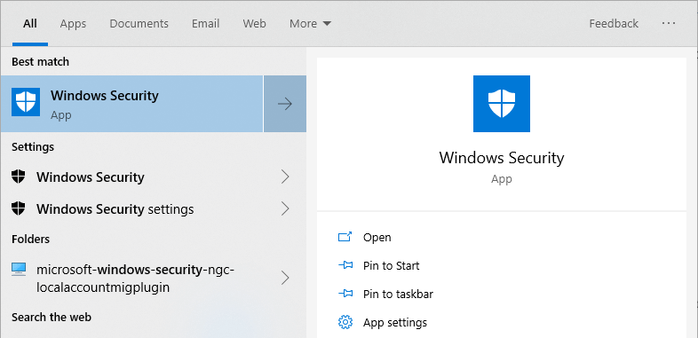 Windows güvenlik dış müdahale koruması 01