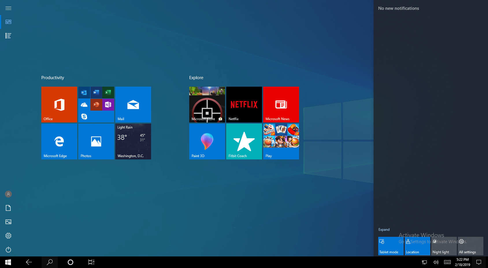 Windows 10 nemůže kliknout pravým tlačítkem na plochu 01