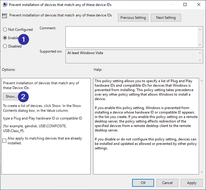 Apturēt grafikas draivera automātisko instalēšanu 07